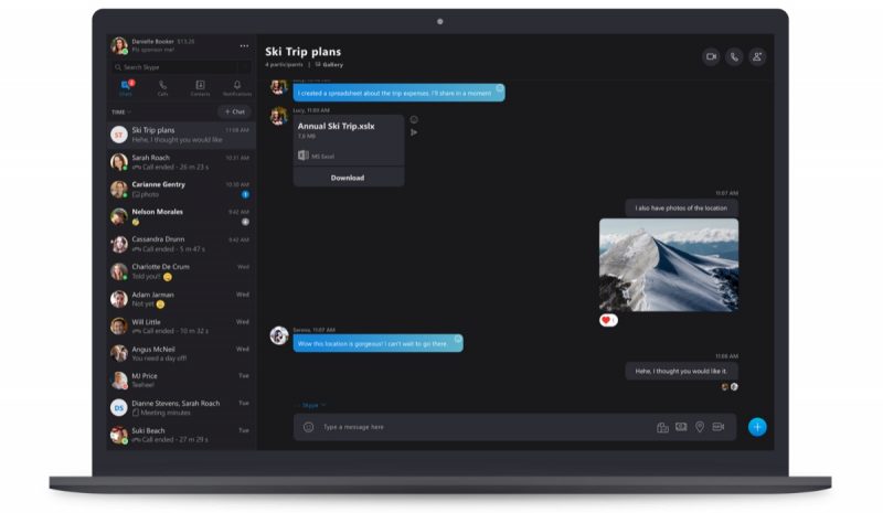 Updates to the Skype user experience 4
